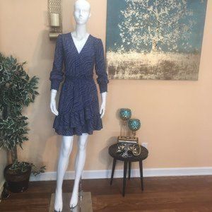 NWT MICHAEL Kors Bleu dress size S